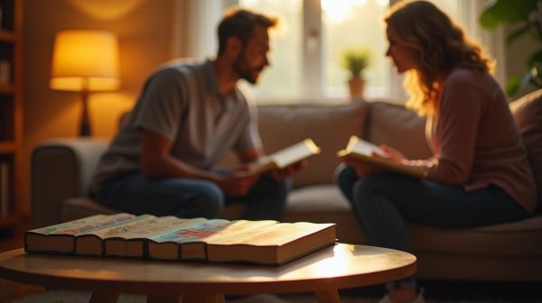 Top 5 livres interactifs pour stimuler la conversation à deux